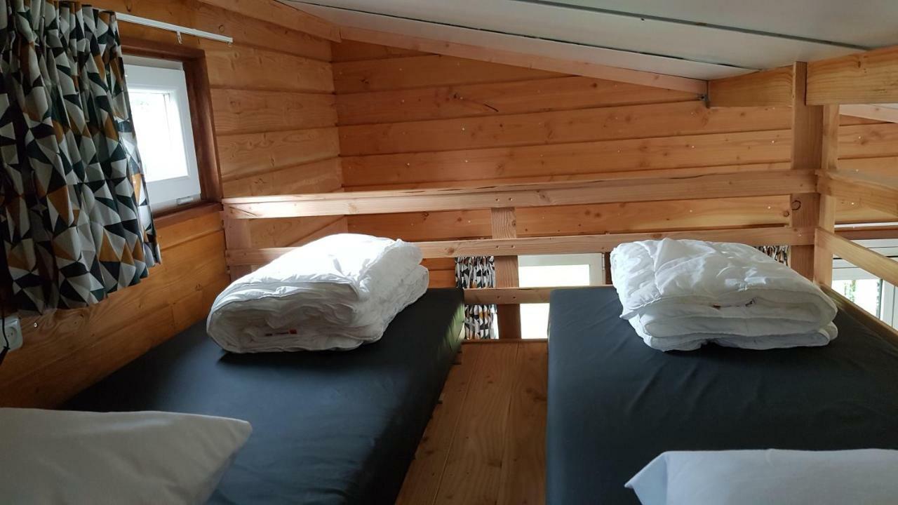 Chalet - Camping 'T Dekske Wintelre 외부 사진